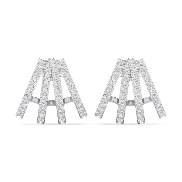 Arc Radiance Diamond Earrings