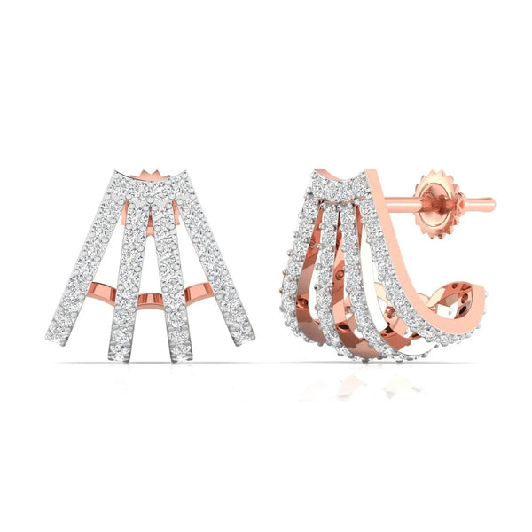 Arc Radiance Diamond Earrings