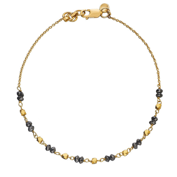 Leila Black Diamond Bracelet