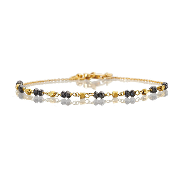 Leila Black Diamond Bracelet