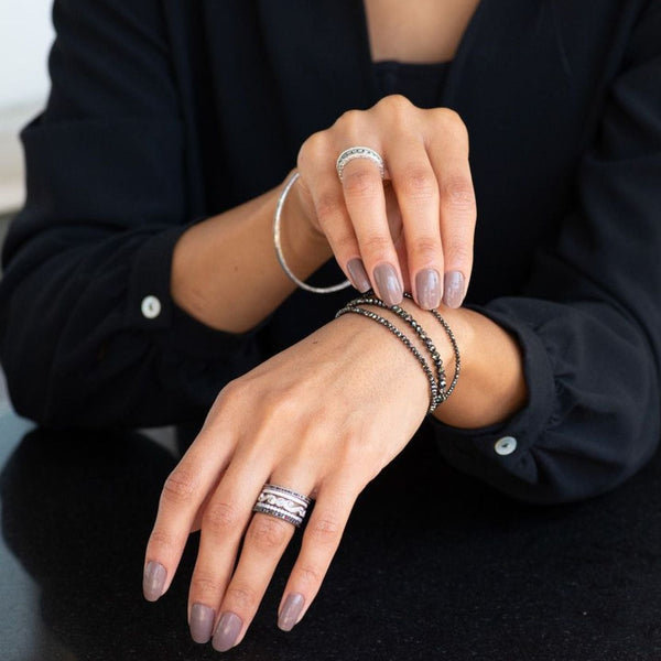 Noir Medium Black Diamond Bracelet