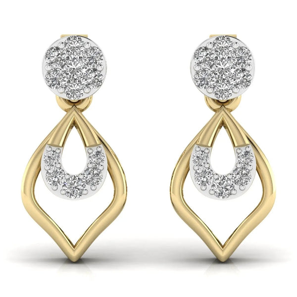 Blinging Lab Grown Diamond Earrings