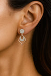 Blinging Lab Grown Diamond Earrings