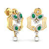 Bold Green Drop Earrings for Women