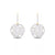 Cachemire Spiral Diamond Drop Earrings
