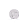 Centre 1 Carat Each Diamond Earrings