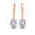 Classic Dangle Diamond Earrings