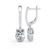 Classic Dangle Diamond Earrings