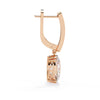 Classic Dangle Diamond Earrings