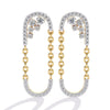 Classic DiamondU-Hoop Earrings