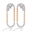 Classic DiamondU-Hoop Earrings