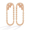 Classic DiamondU-Hoop Earrings