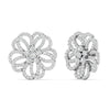 Classic Floral Diamond Earrings