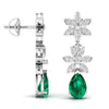Classy Diamond Dangler Earrings