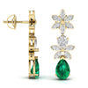 Classy Diamond Dangler Earrings