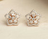 Cluster Diamond Floral Studs