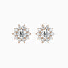 Cluster Setting Stud Flower Earring