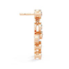 Dainty Diamond Dangling Drop Earrings