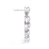 Dainty Diamond Dangling Drop Earrings