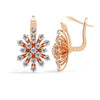 Dainty Flower Drop Earrings