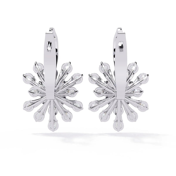 Dainty Flower Drop Earrings