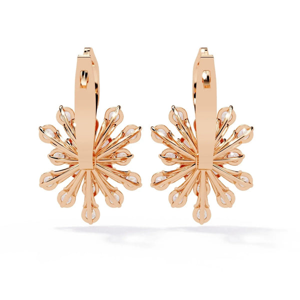 Dainty Flower Drop Earrings