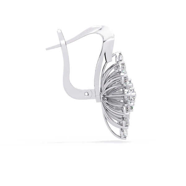 Dainty Flower Drop Earrings