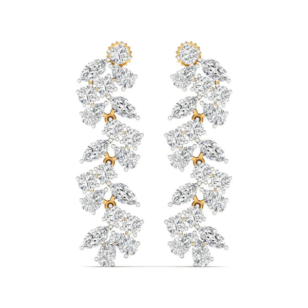 Dazzling Diamond Drop Earrings