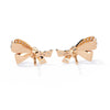 Delicate Diamond Bow Earrings