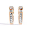 Diamond Accent Hoop Earrings