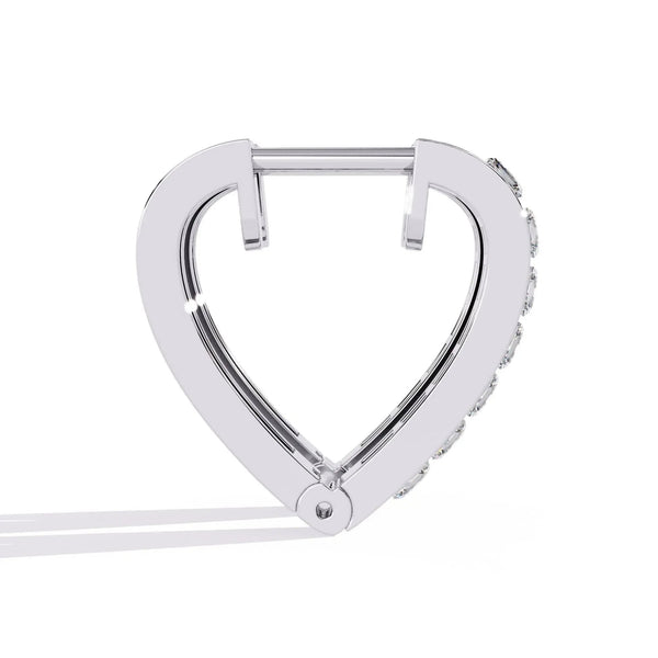 Diamond Accent Hoop Earrings