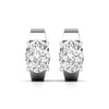 Diamond Huggie Earrings in Gold