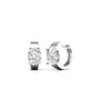 Diamond Huggie Earrings in Gold