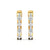 Embrace Diamond Huggie Earrings