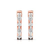 Embrace Diamond Huggie Earrings