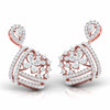 Encrusted Sides Drop Earrings