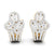 Ethnic Style Bali Diamond Earrings