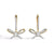 Fine Crystal Bow Earrings