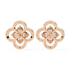 Four-Stone Clover Diamond Earrings