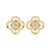 Four-Stone Clover Diamond Earrings