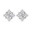 Geometric Diamond Earrings