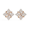 Geometric Diamond Earrings