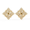 Geometric Diamond Earrings