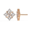 Geometric Diamond Earrings