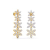 Gold Tower Diamond Dangler