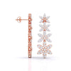 Gold Tower Diamond Dangler