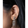 Gold Tower Diamond Dangler