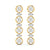 Halo Link Diamond Earrings