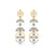 HexaGlow Dangler Diamond Earrings