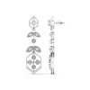 HexaGlow Dangler Diamond Earrings